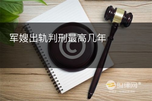 军嫂出轨判刑最高几年