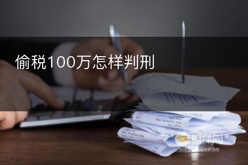 偷税100万怎样判刑