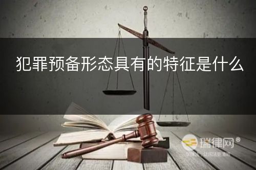 犯罪预备形态具有的特征是什么