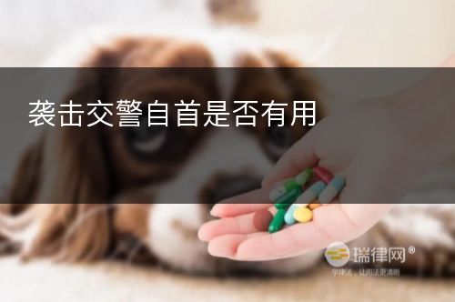 袭击交警自首是否有用