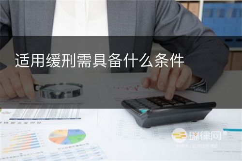 适用缓刑需具备什么条件