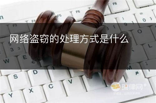 网络盗窃的处理方式是什么