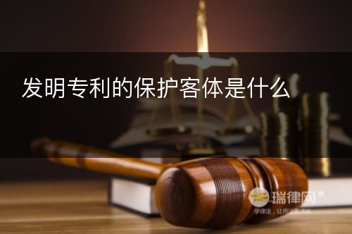 发明专利的保护客体是什么