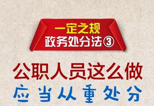 2021中华人民共和国公职人员政务处分法最新【全文】