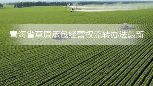 青海省草原承包经营权流转办法最新