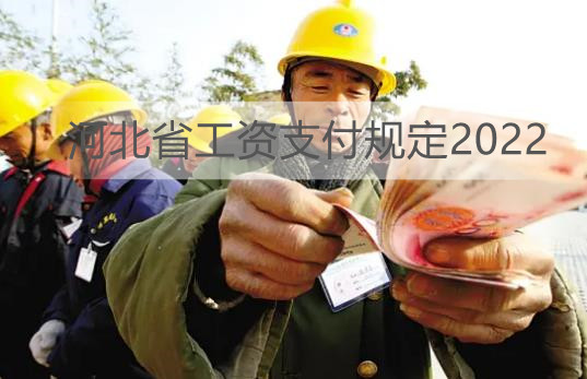 河北省工资支付规定2022最新