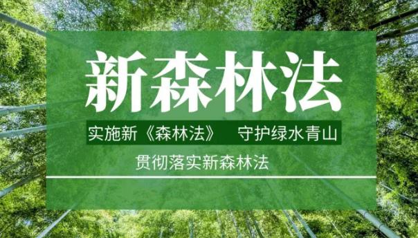 中华人民共和国森林法最新修订2023【全文】